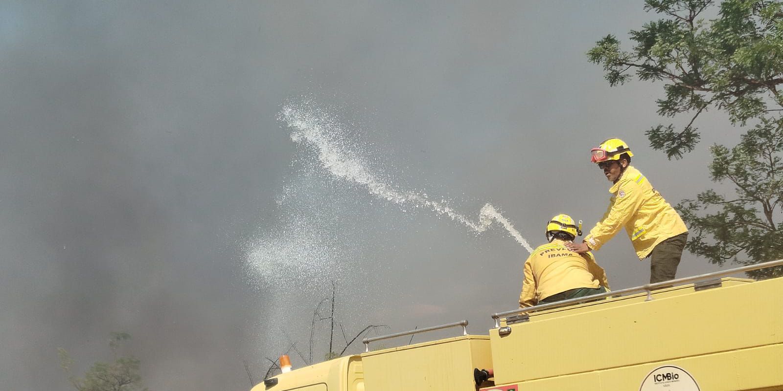 Bombeiros controlam incêndio em mata do Centro Olímpico da UnB