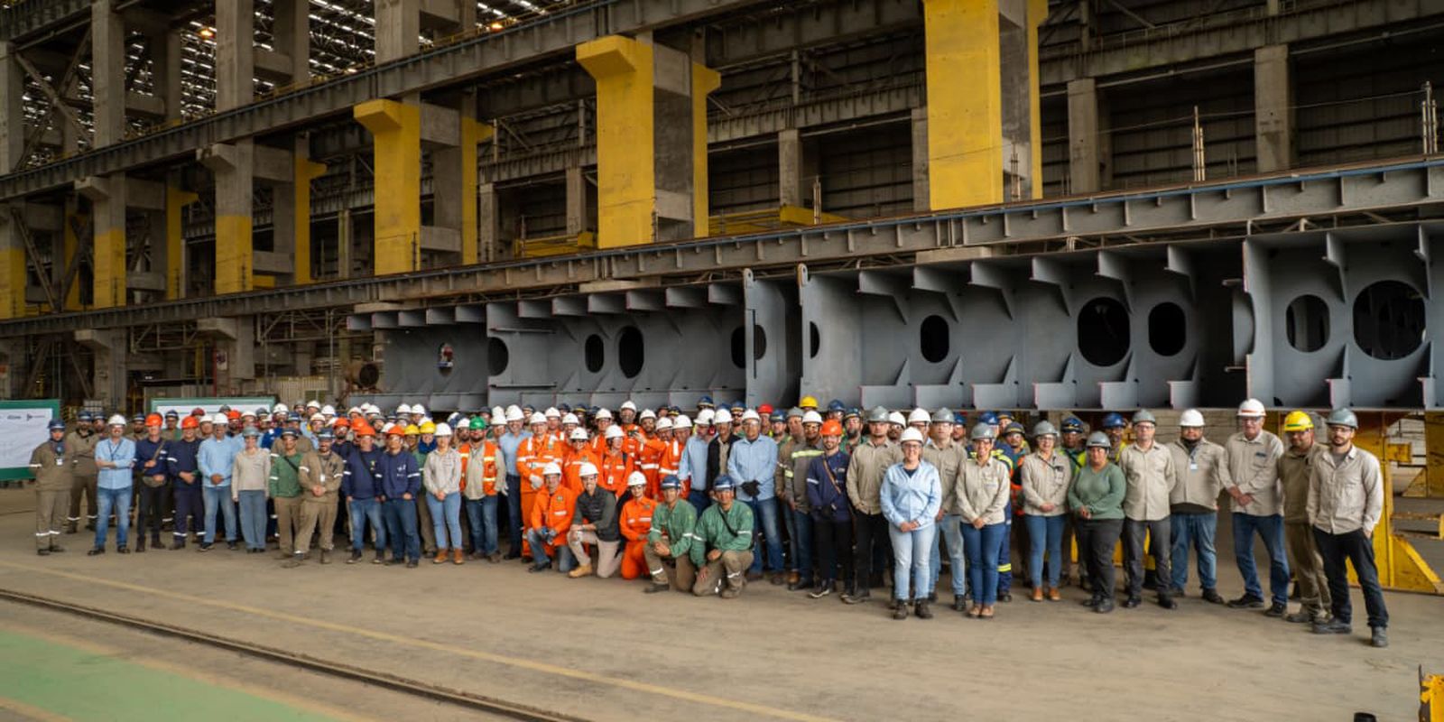 Estaleiro Rio Grande inicia construção do primeiro Handymax da Transpetro
