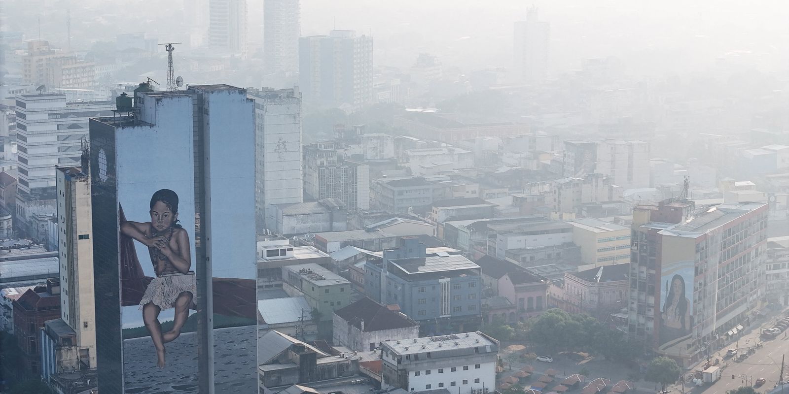 Fumaça de queimadas deixa Manaus com pior ar entre capitais
